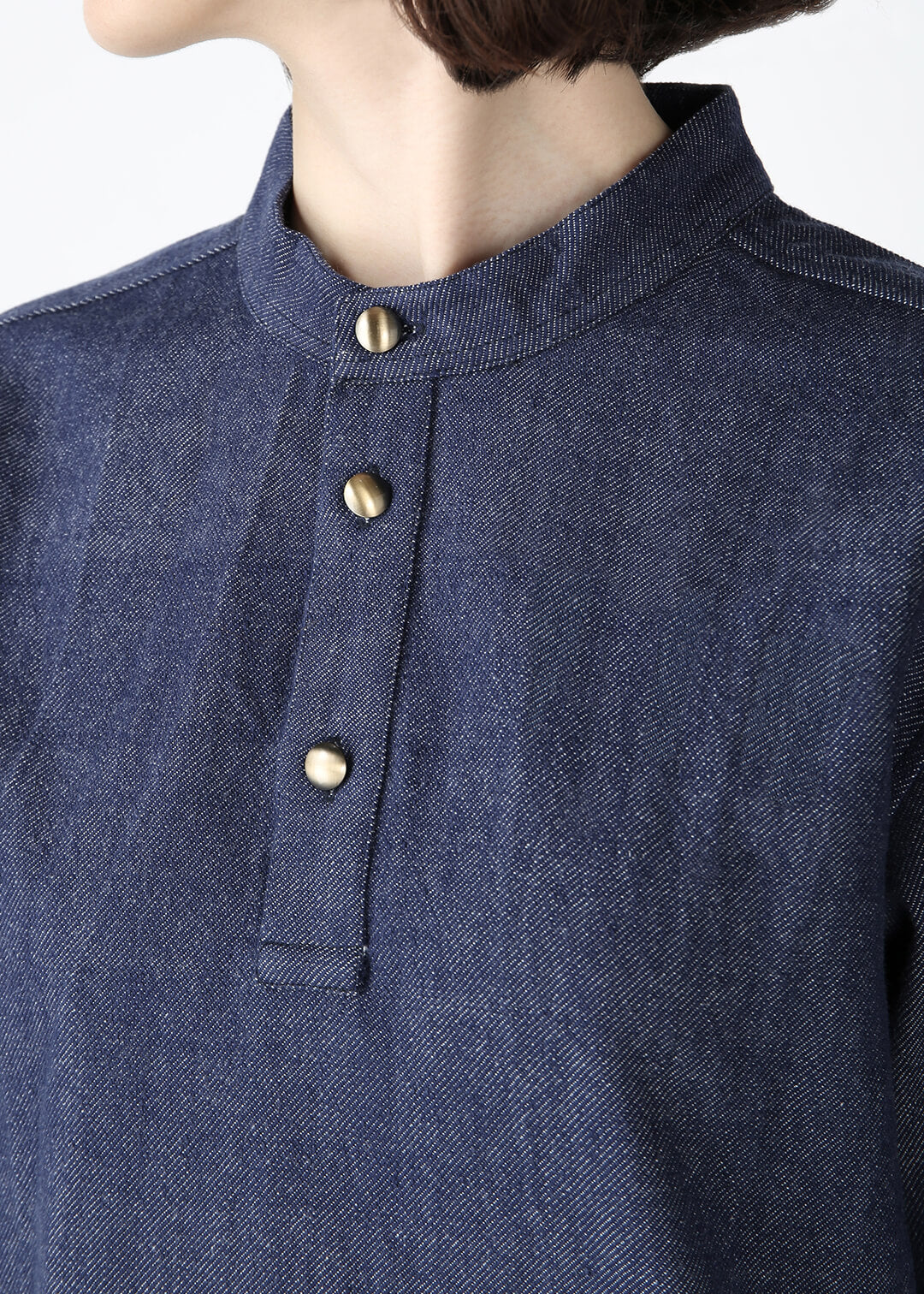 Rinne Henley shirt Recycled Denim