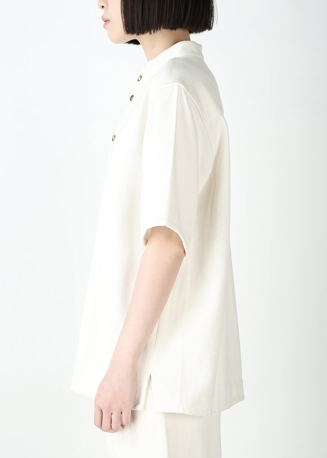 Kaname Henley Shirt 40tw Khadi