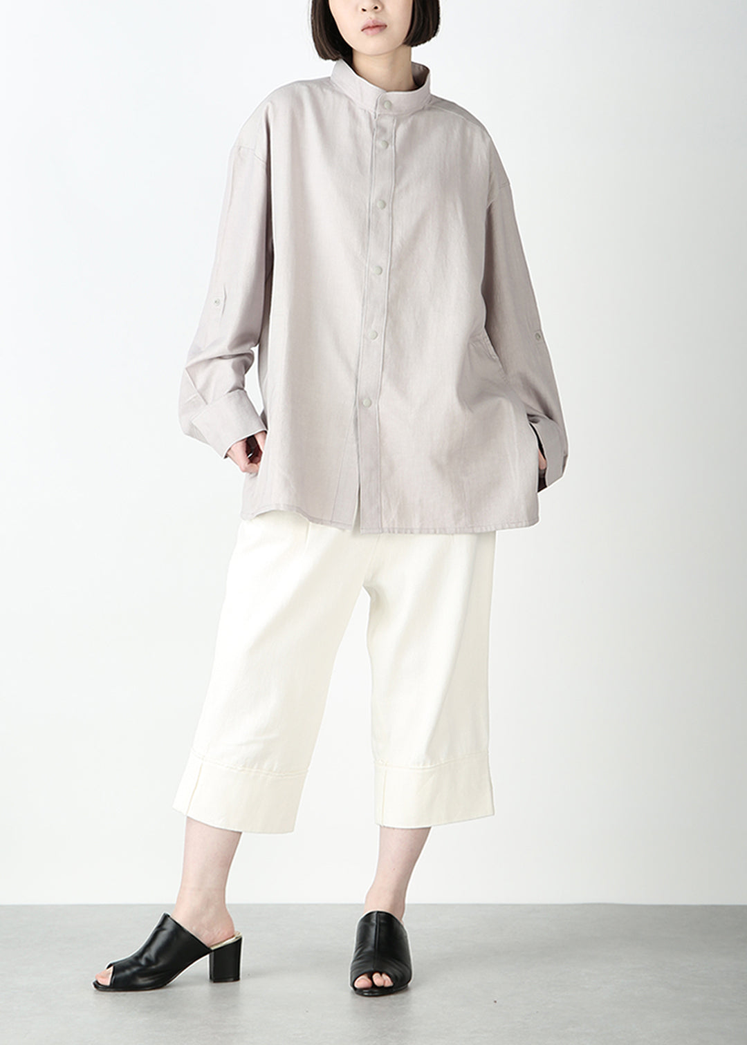 Kaname Stand/C Shirt 150tw Khadi