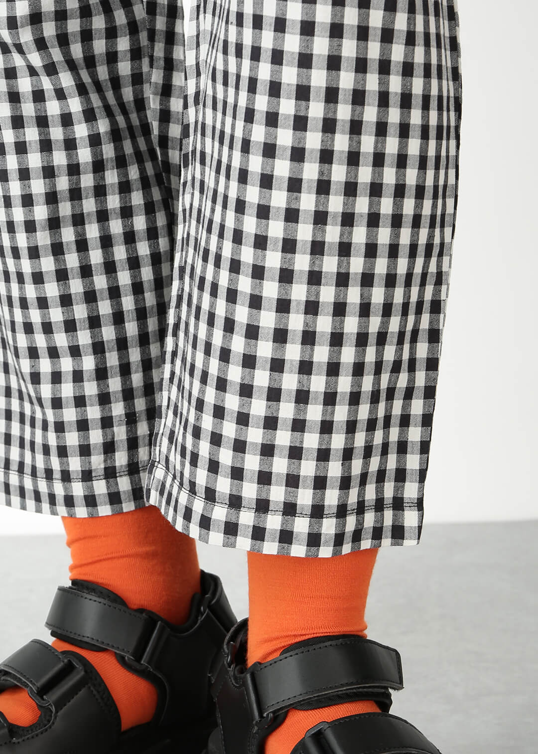 Kaname Relax Pants Gingham