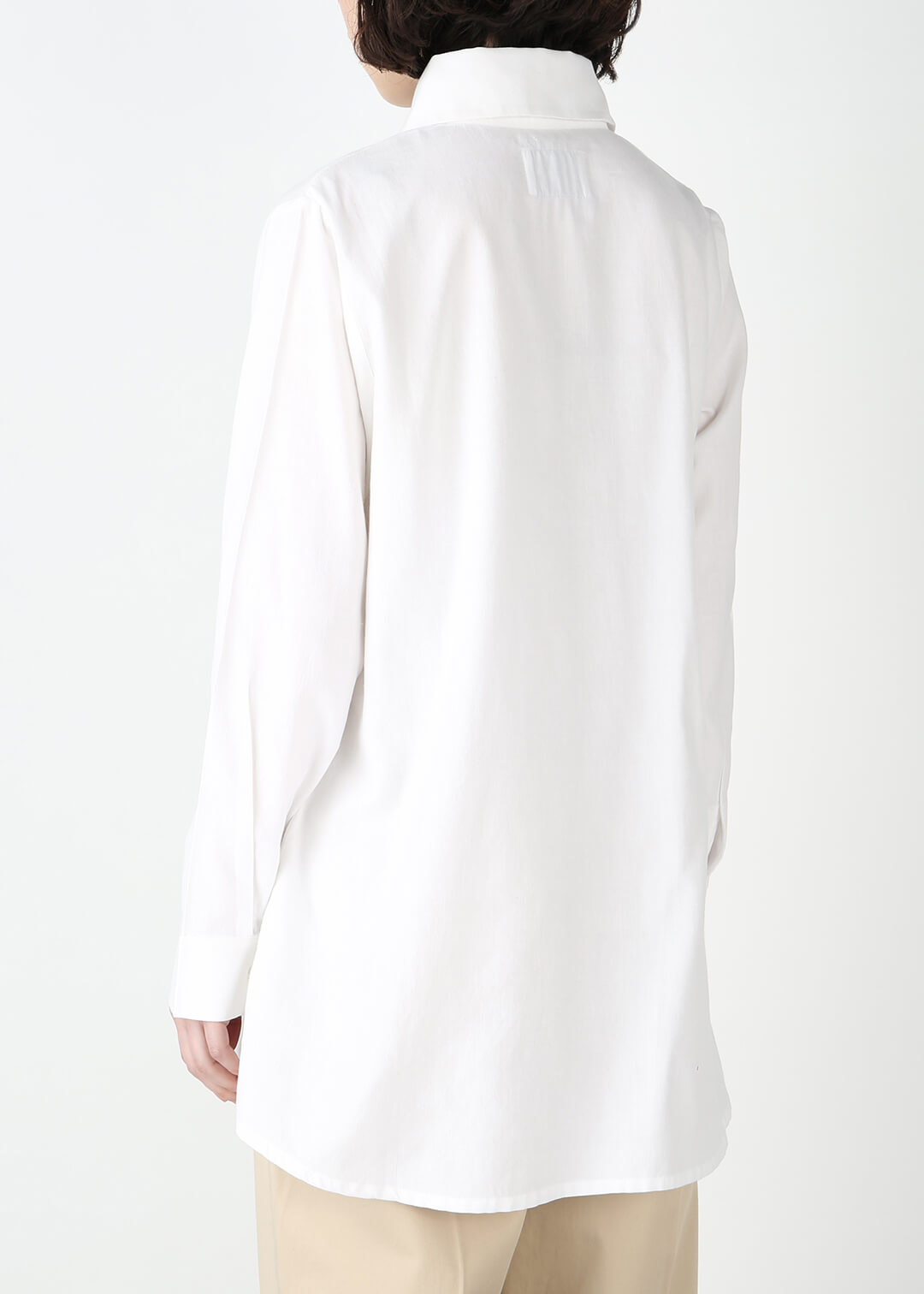 Kaname Big Collar Shirt 150tw Khadi