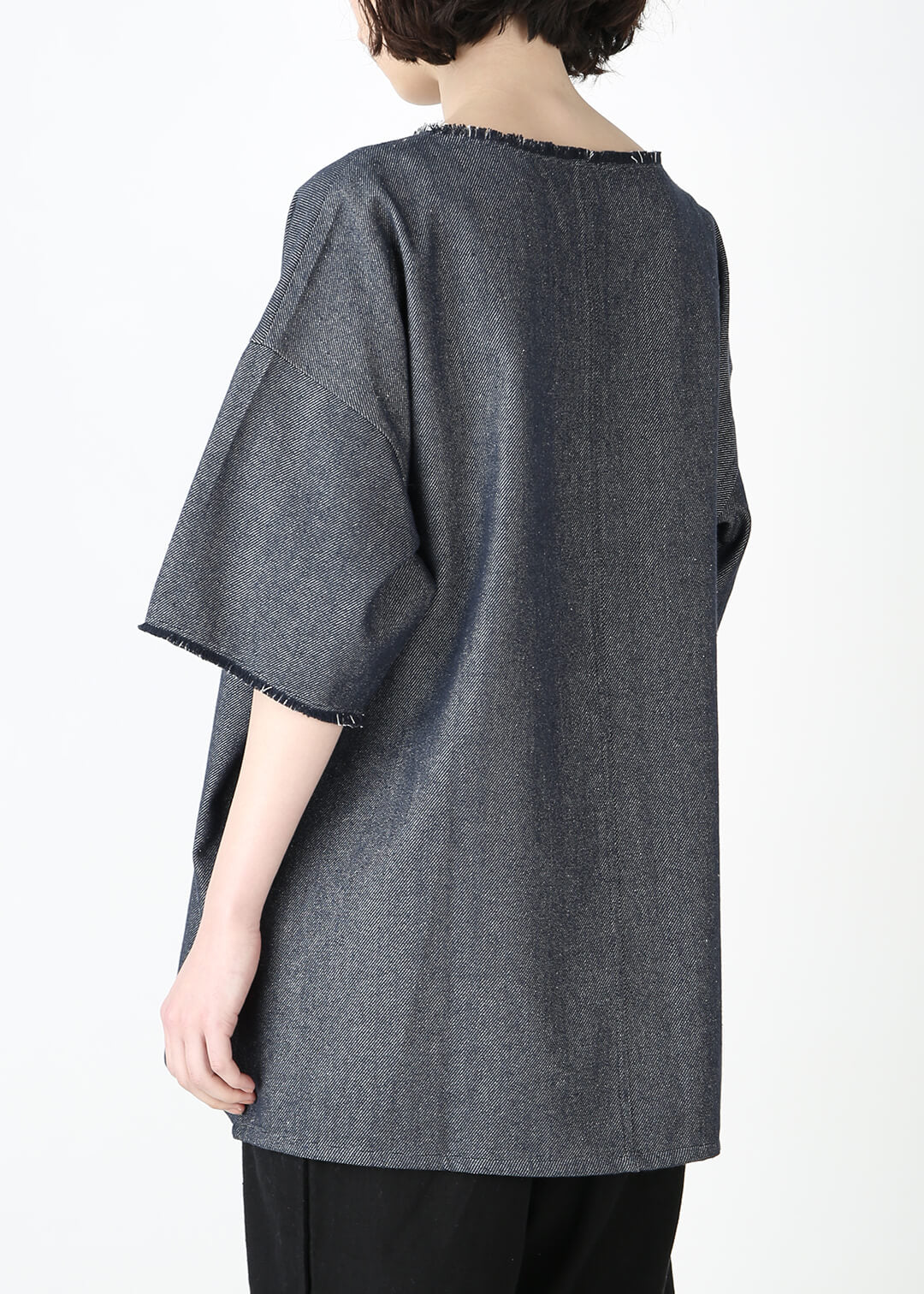 Rinne Zip-up Tops Recycled Denim