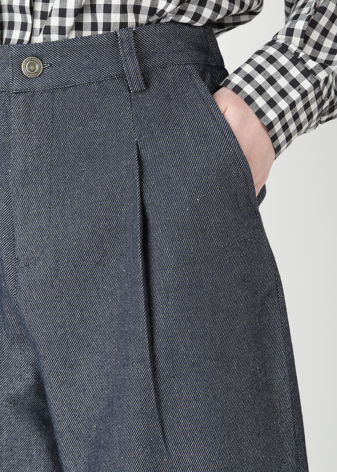 Rinne Half Pants Recycled Denim