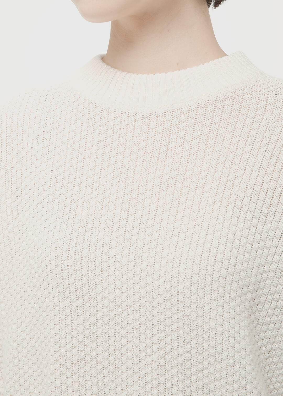 7gg Cotton Bubble Knit Pullover