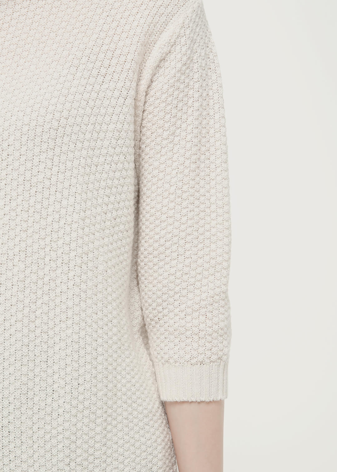 7gg Cotton Bubble Knit Pullover