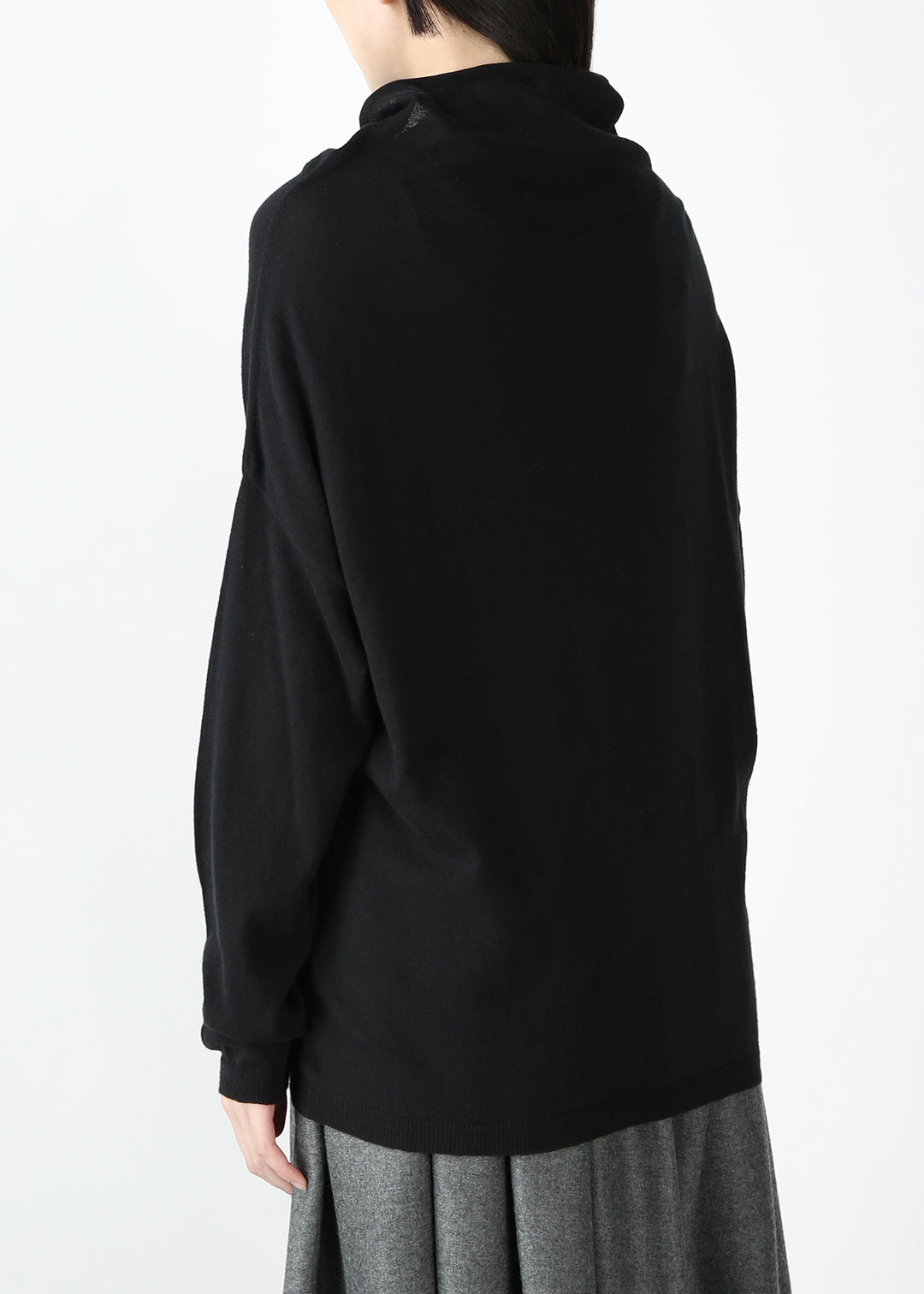 Sarari High Neck Knit 14gg Cotton