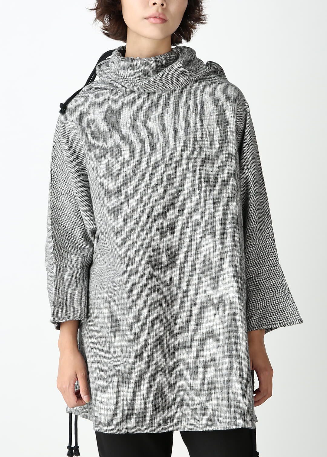 Matou Drawstring Tops Oxford Khadi