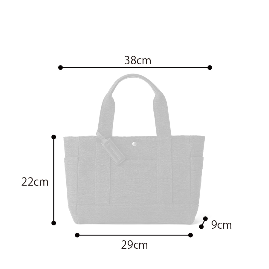 Washed Jute Lunch Bag
