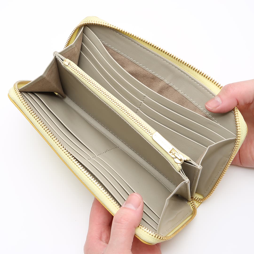 Iro-kasane Round Long Wallet