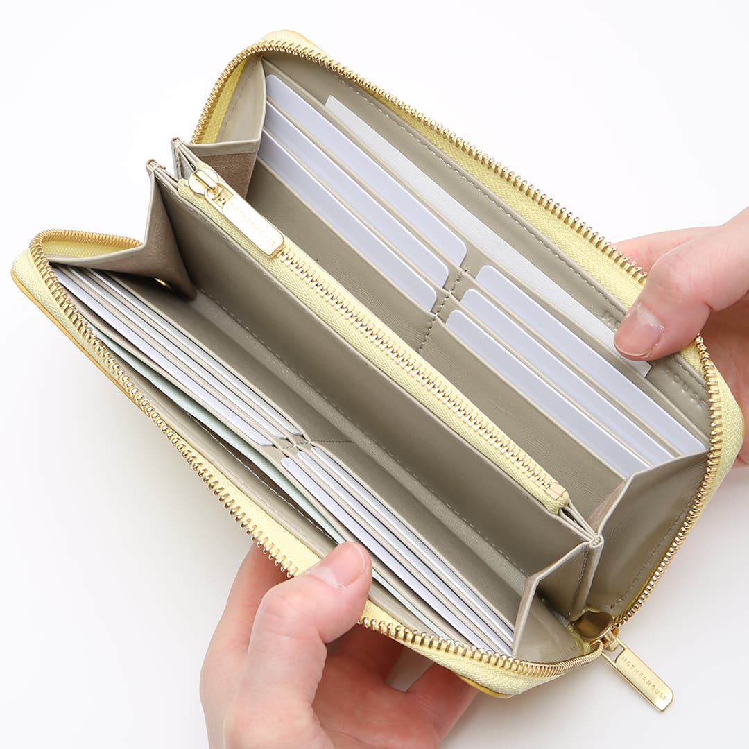 Iro-kasane Round Long Wallet