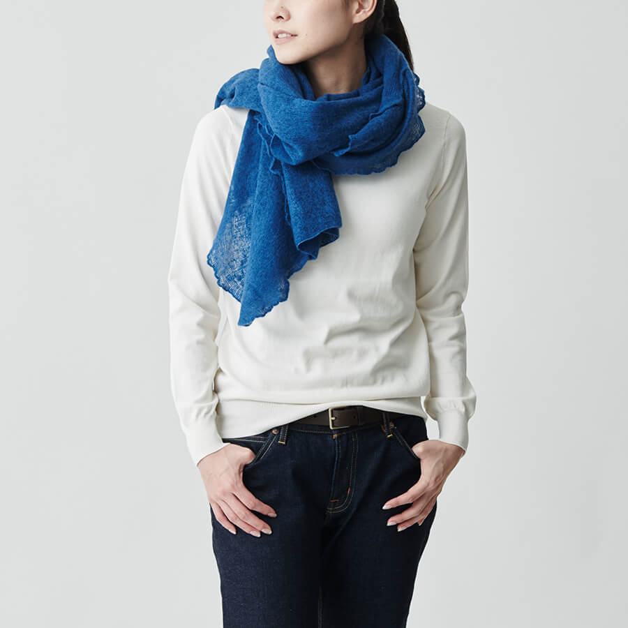 Felted Cashmere Stole